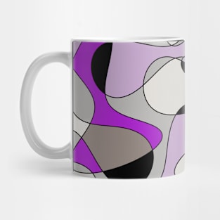 Abstract pattern - purple. Mug